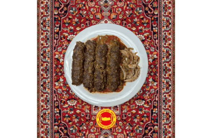 Altı Ezmeli Kıyma Kebabı Yarım Porsiyon